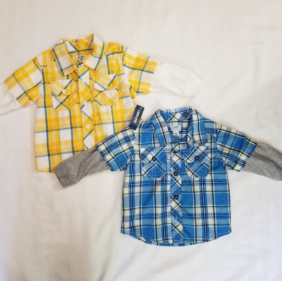 Old Navy Other - Old Navy 18-24m Kids Long Sleeve Shirts